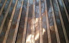 Bimetal aluminium steel plate production process