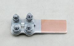 Bimetallic transition terminal clamps