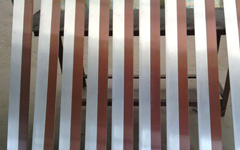Stability of explosive welding of copper clad aluminum