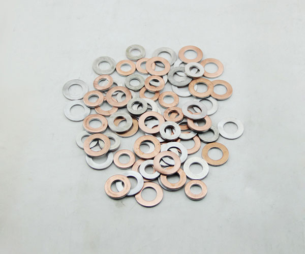 copper aluminum washer joint