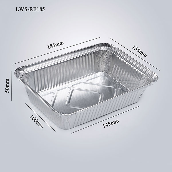 Aluminium food foil container 7223 7131