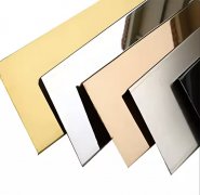 Decorative stainless steel sheet metal