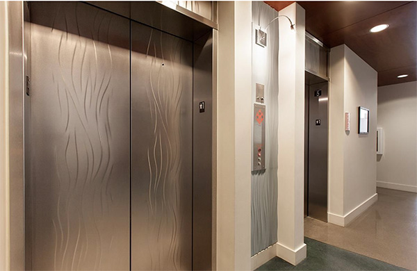 brushed stainless steel plate for elevator